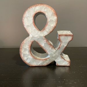 Hobby Lobby Rustic “&” wall art